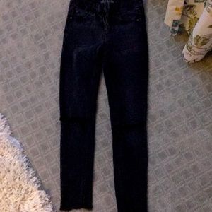 Wild fable high rise skinny knee cut jeans
